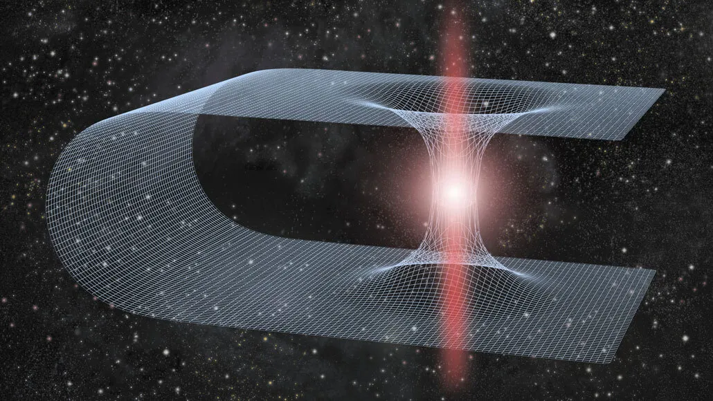 Wormholes do not act as dark energy in a simple, direct sense.