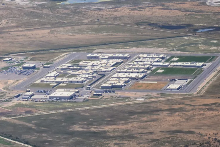 Utah State Prison in Salt Lake City. 