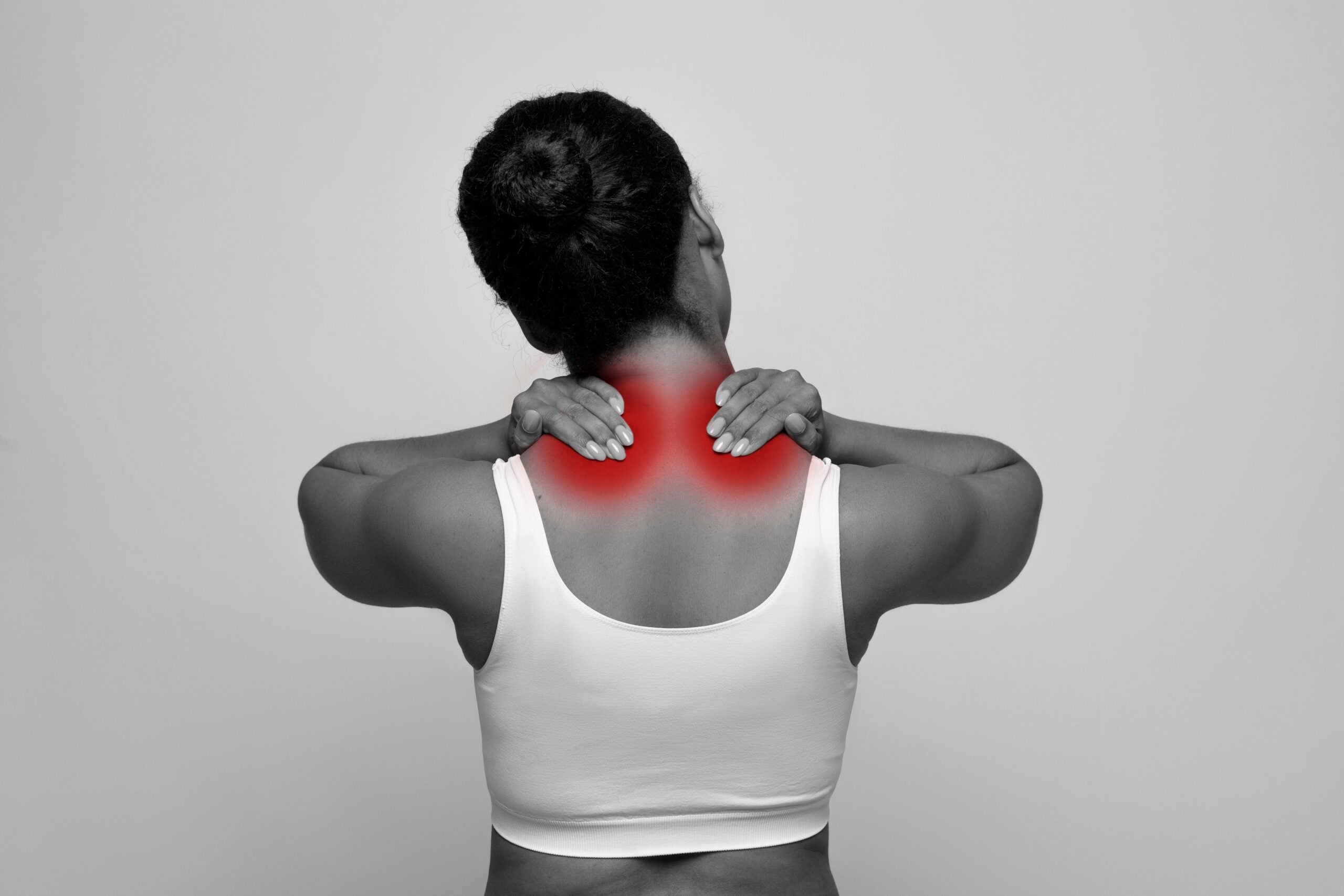 Severe soreness, the review says, can occur without substantial muscle fiber damage.