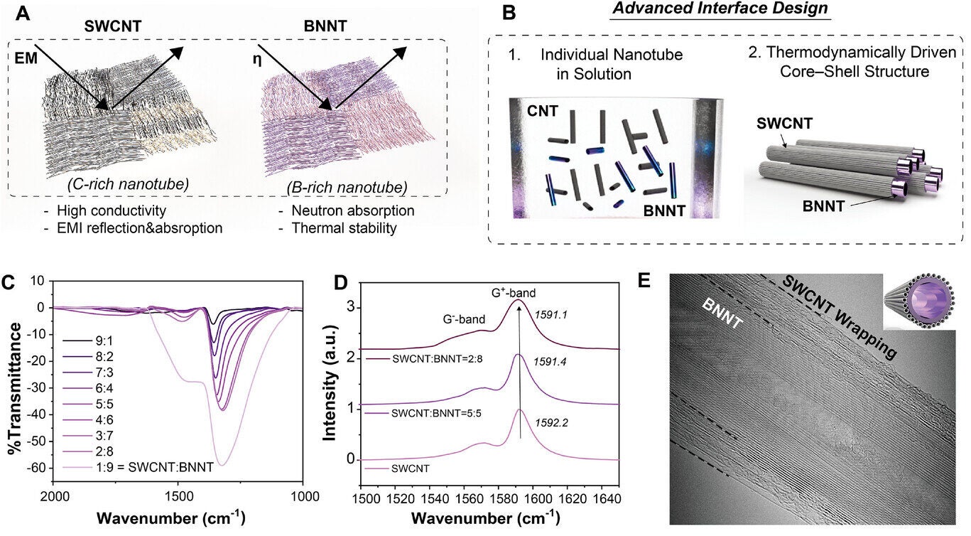 Structural, spectroscopic, and interfacial characterization of neat composites. 