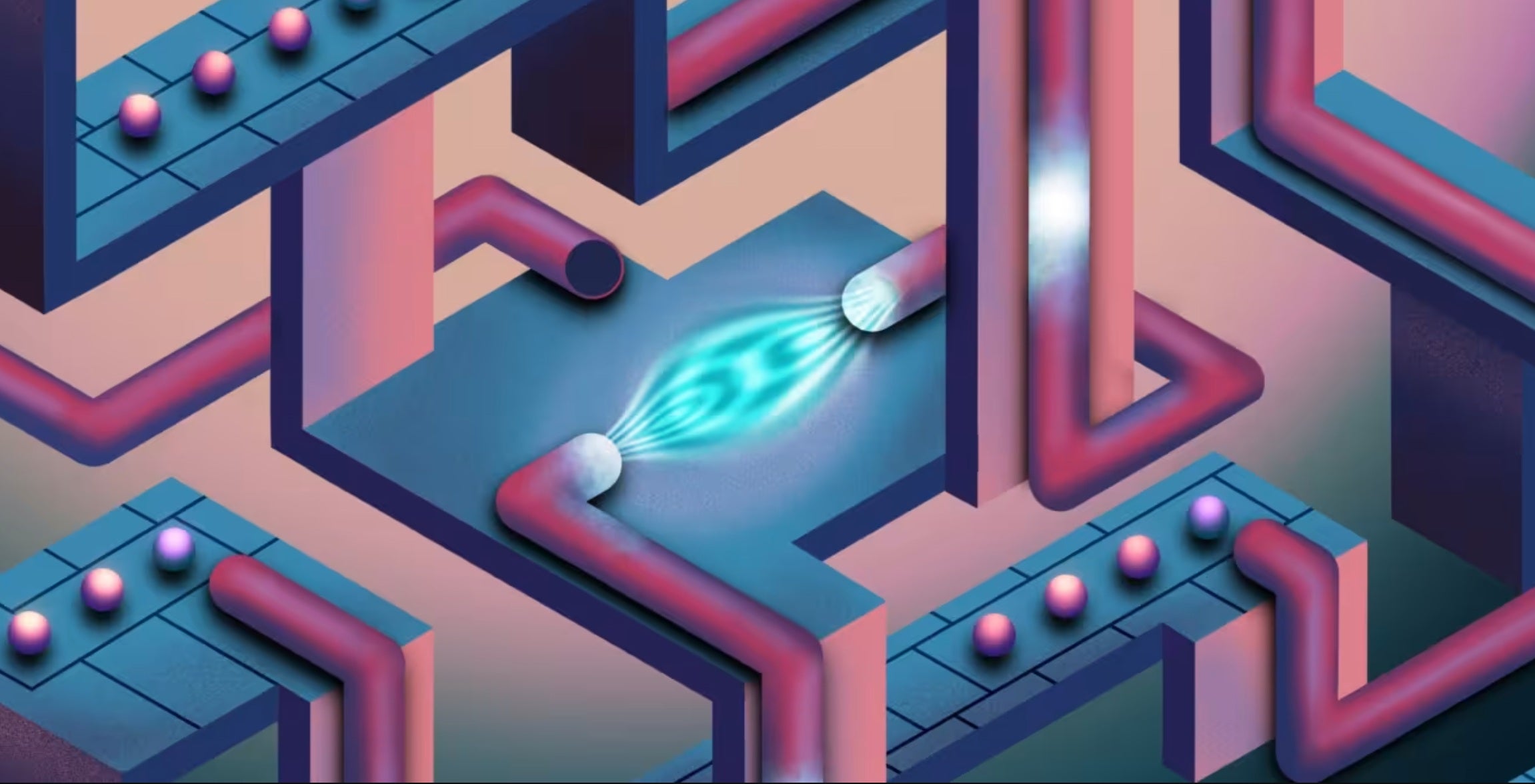 Quantum entanglement: Where two particles, such as a pair of photons, remain correlated even when separated by vast distances. This allows them to share information without having to travel physically.