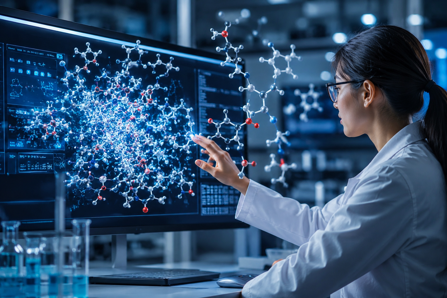 AI model CoCoGraph generated millions of new, chemically valid molecules that could speed drug and materials discovery.