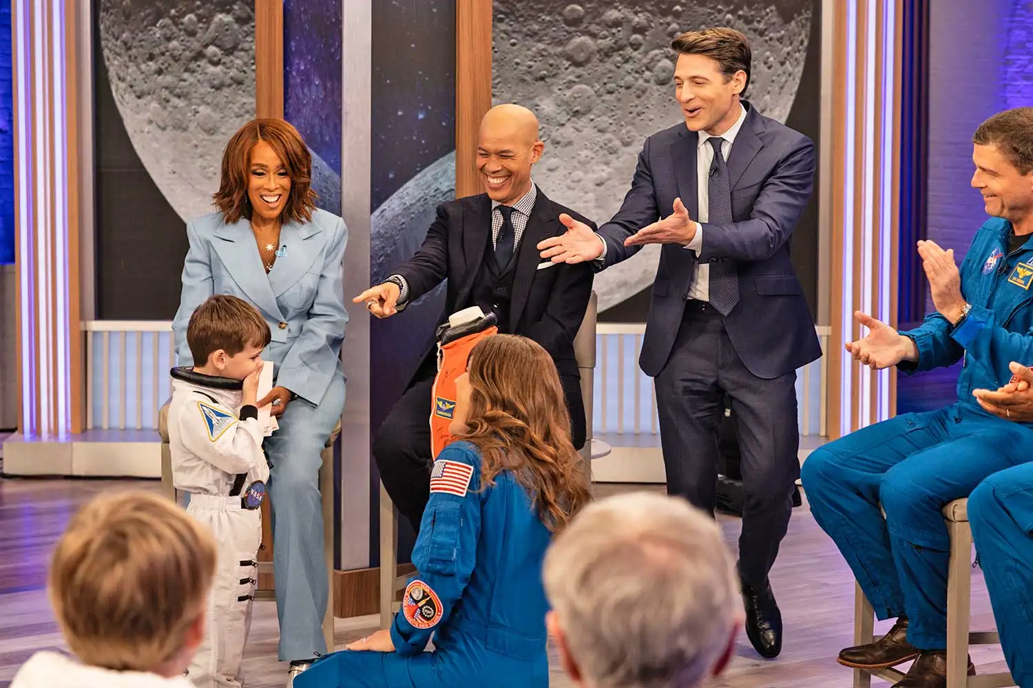 For a child who had already been following the crew from launch to splashdown, it was less a souvenir than a kind of invitation into the world he clearly dreams about.