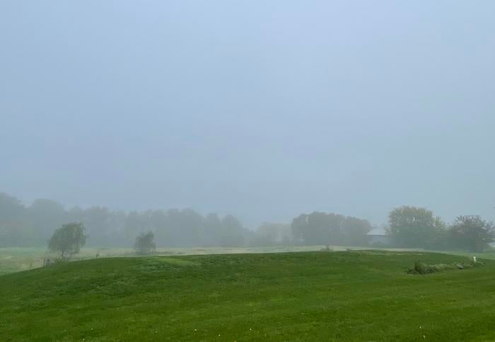 A foggy field in Pennsylvania has a little secret — its suspended water droplets form a habitat for helpful bacteria that eat air toxins.