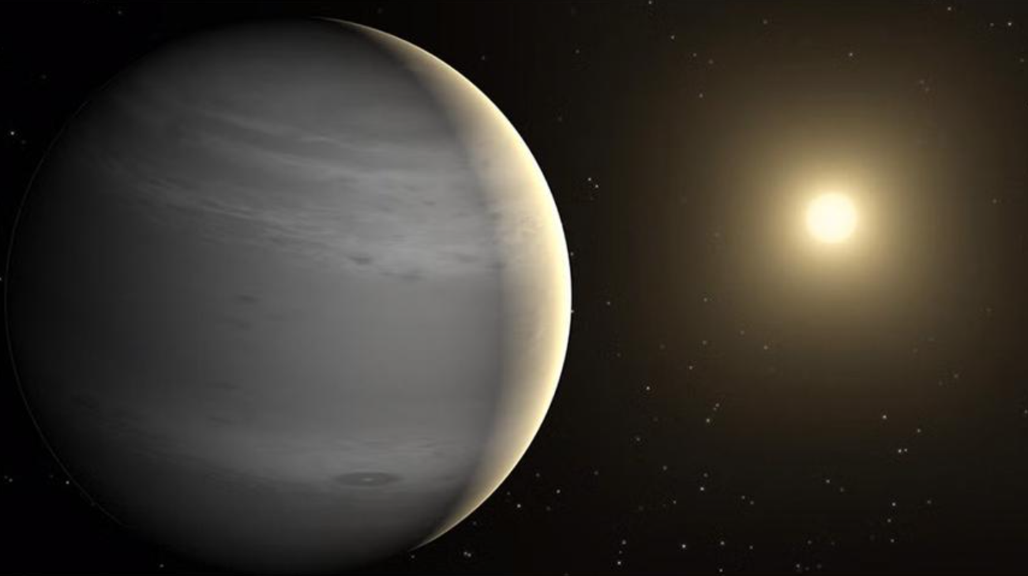 JWST detected methane in TOI-199 b, the first temperate giant exoplanet to have its atmosphere studied in detail.