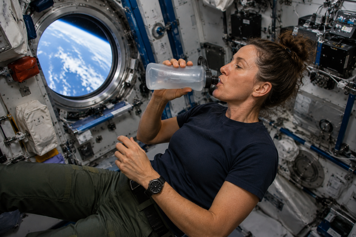 New research suggests fortified omega-3 drinks could help astronauts stay healthier on long-duration space missions.