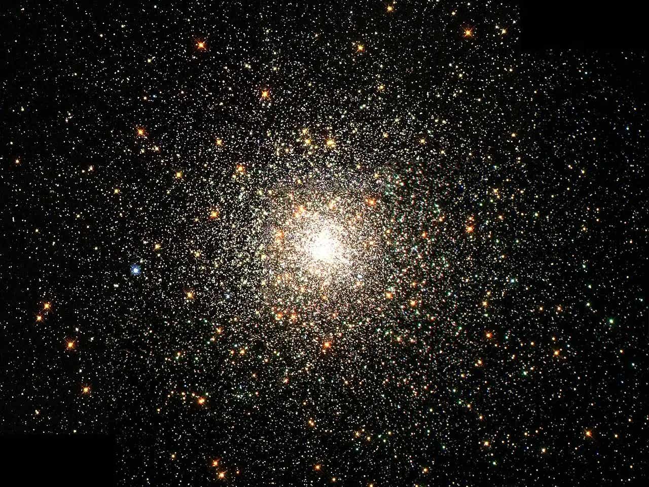 About 28,000 light-years away, the globular cluster M80 is home to hundreds of thousands of stars bound together by gravity. Crowded environments like this can help drive the growth of black holes through consecutive mergers.