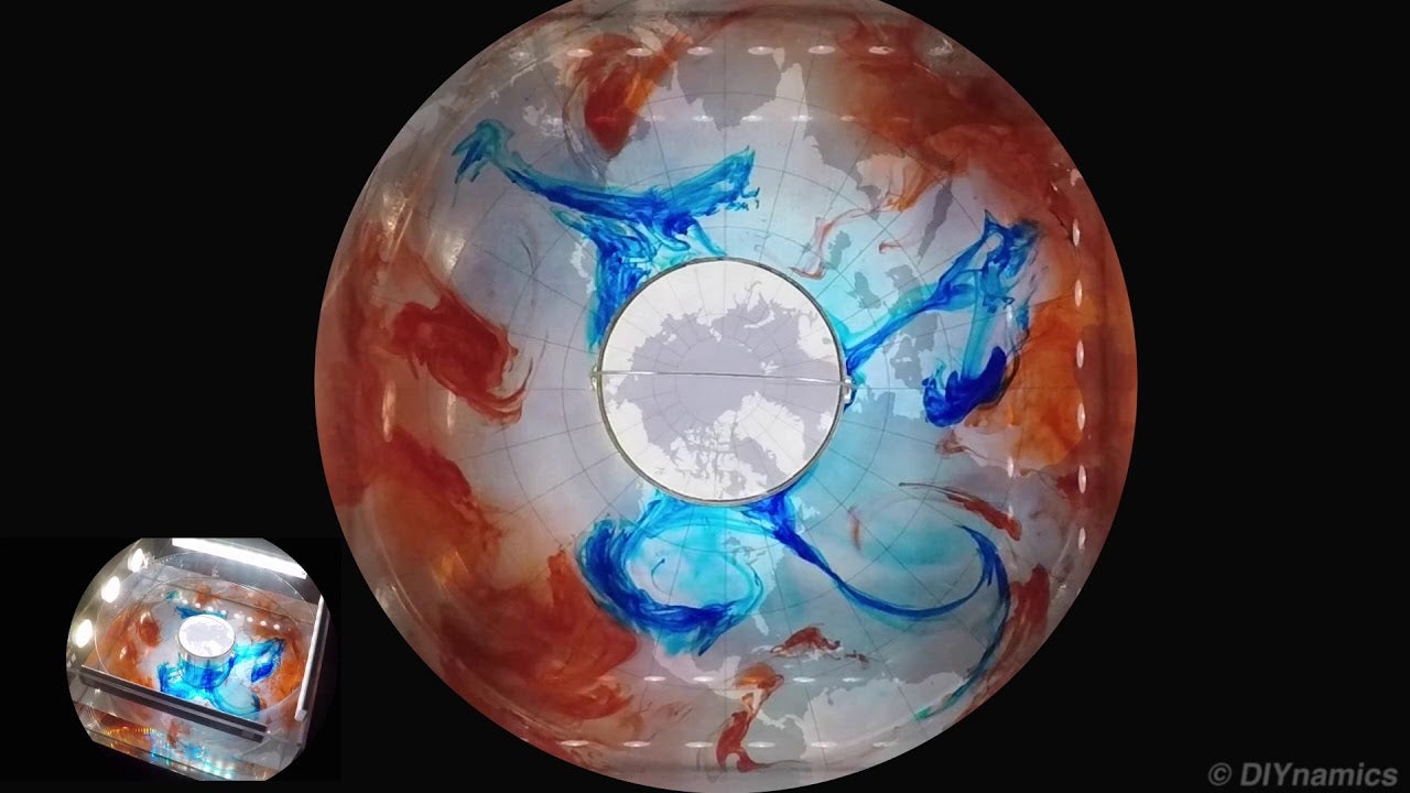 Formation of baroclinic eddies in a rotating tank experiment