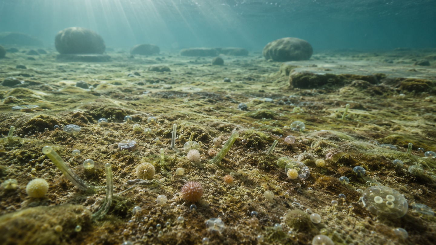 Fossils from ancient Australian seas suggest early eukaryotes depended on oxygen and lived mainly on the seafloor.