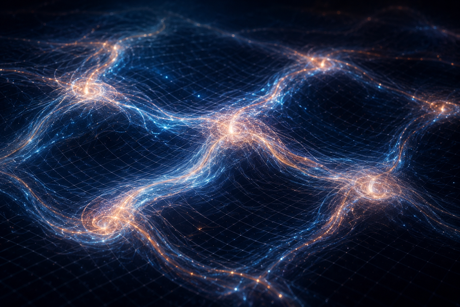 Instead of treating spacetime only as geometry, researchers found that some of its structures may behave more like features in an electrically conducting fluid. In this view, these structures stay connected as spacetime changes.