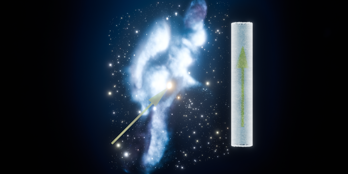 Path of the solar system through the Local Interstellar Cloud.