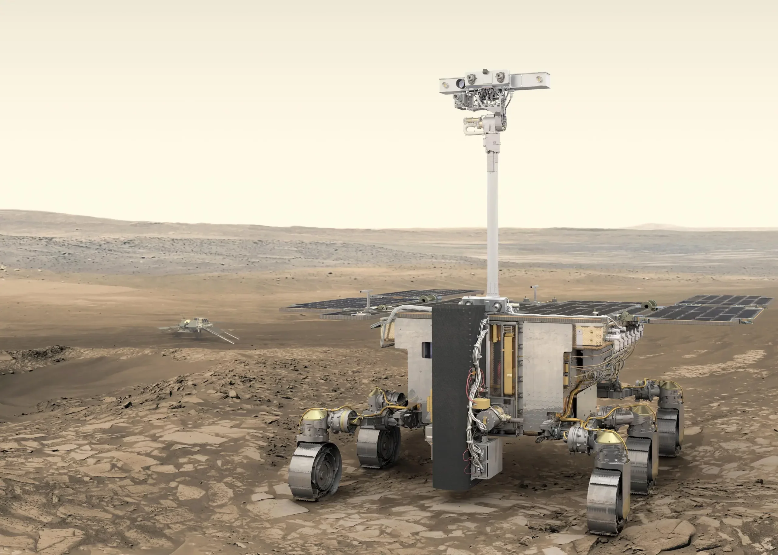 Starting in 2030, the ESA rover Rosalind Franklin is set to search for traces of life on Mars.