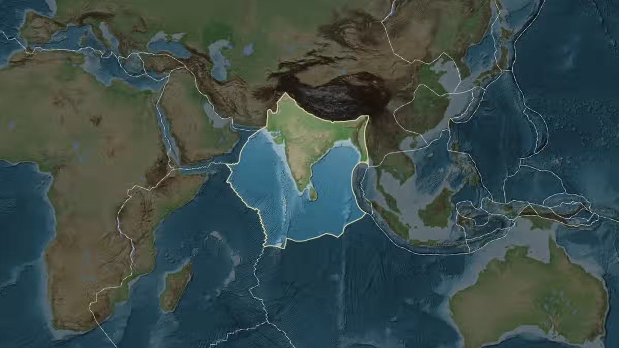 Scientists discover a major geological rift tearing India in two - The ...