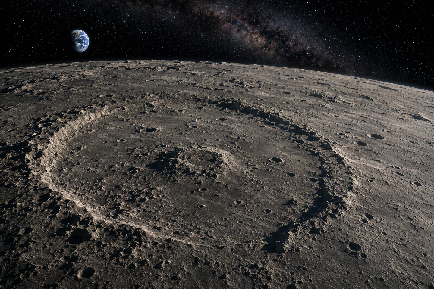 New Moon impact models suggest South Pole-Aitken ejecta may place deep mantle material near Artemis south pole landing zones.