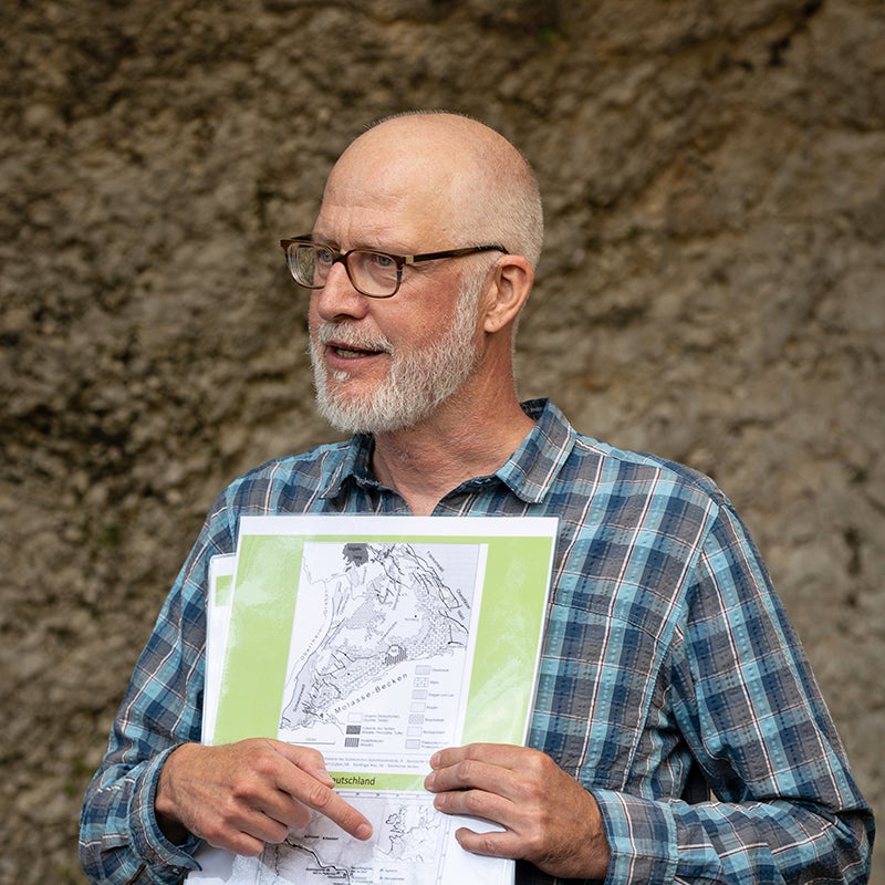 Prof. Dr. Thorsten Uthmeier, Chair of Prehistoric Archaeology at Friedrich-Alexander-Universität Erlangen-Nürnberg.