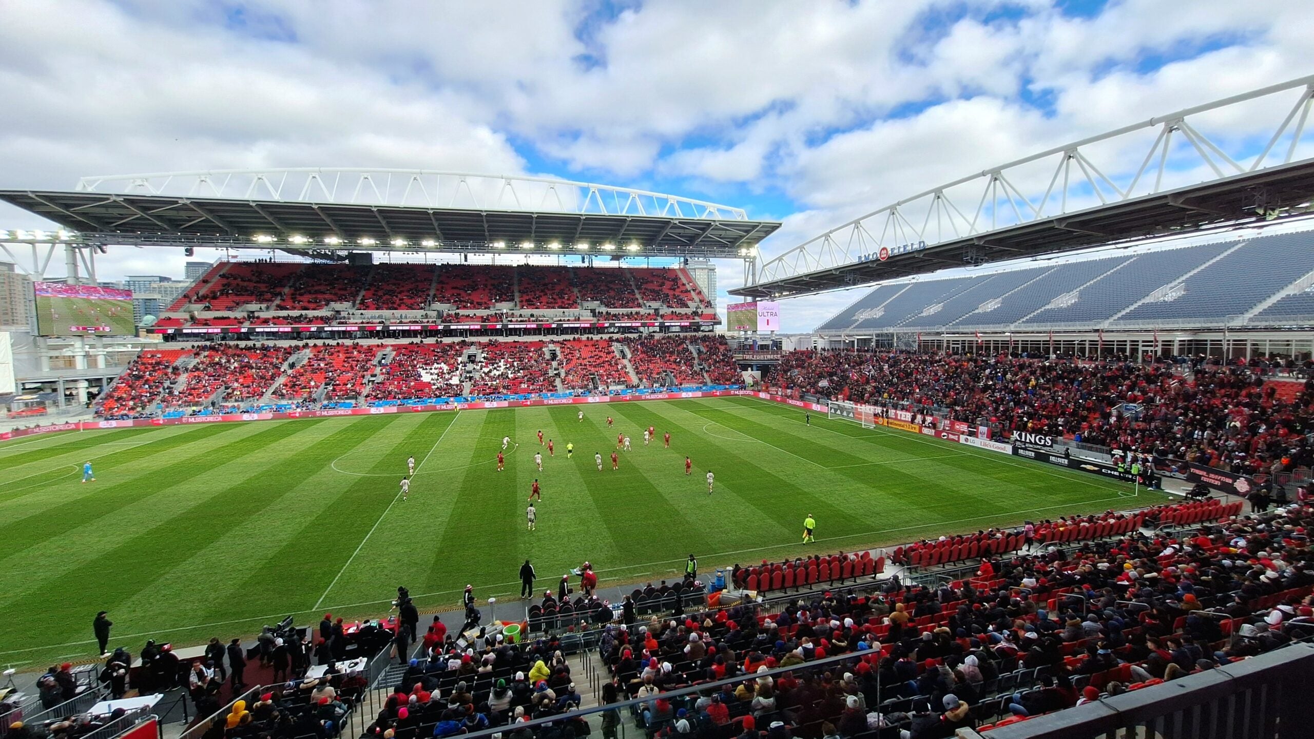 In England, the study found, stadium sound is often driven by spontaneous collective singing.