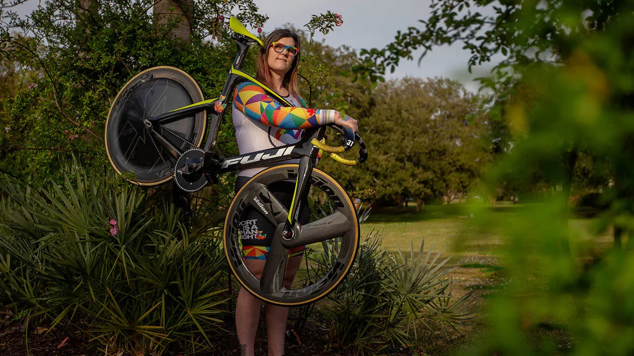 In 2018, Veronica Ivy became the first transgender world track cycling champion, winning first place in the UCI Women's Masters Track World Championship for the 35–44 age bracket.
