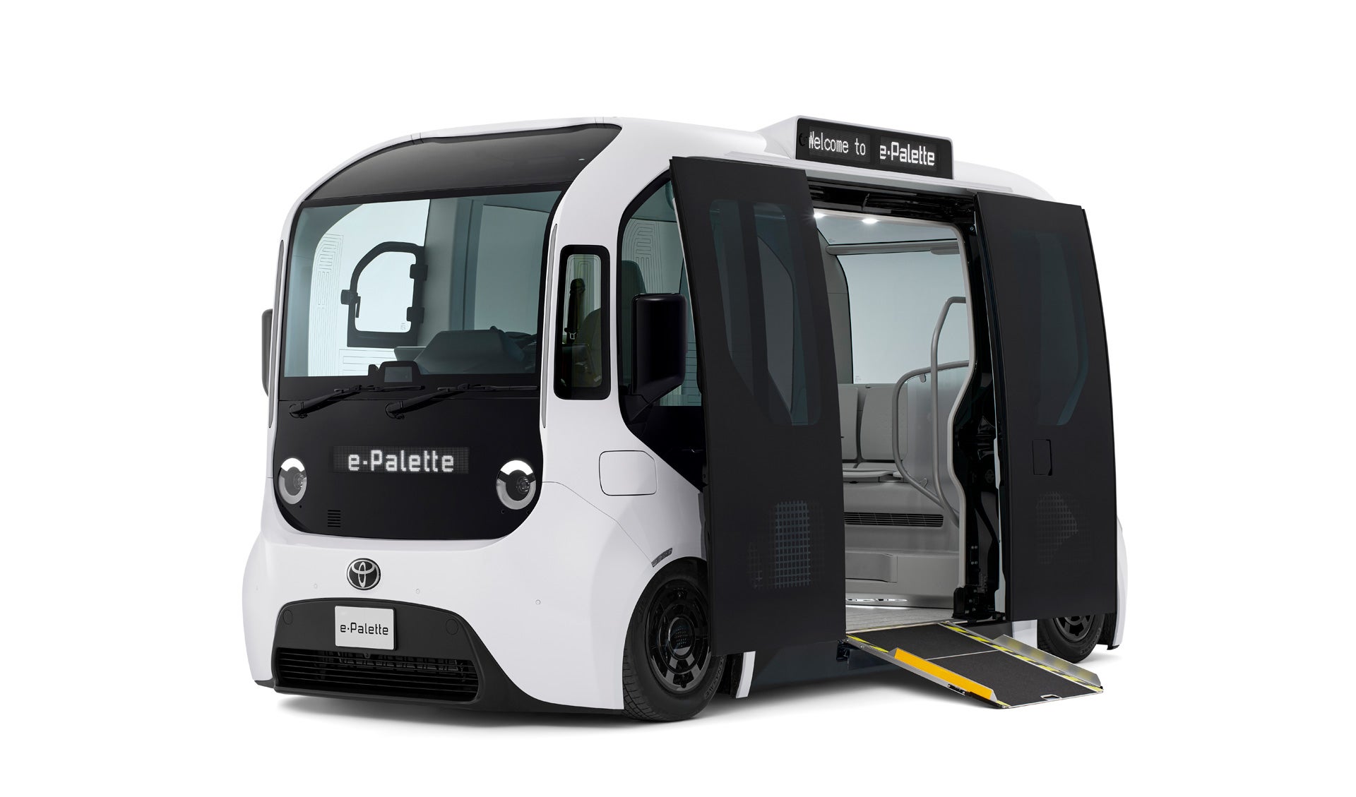 Toyota’s e-Palette. 