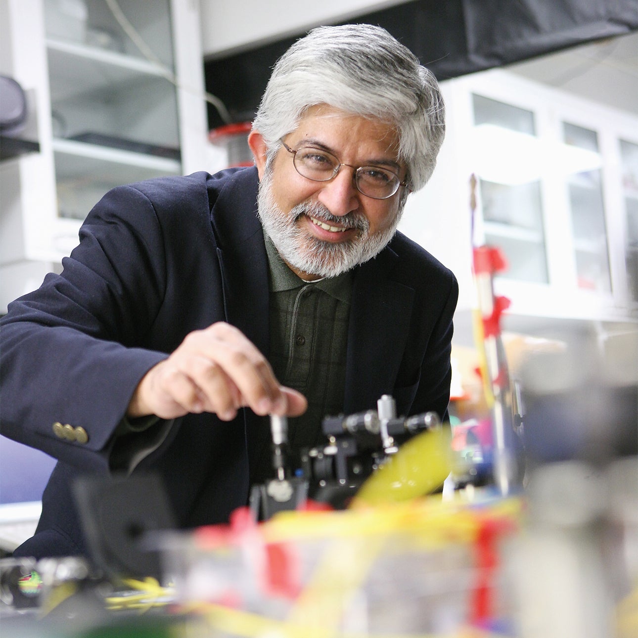 Prem Kumar is director of the Center for Photonic Communication and Computing.