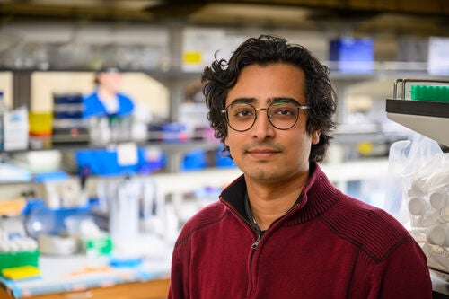Saurja DasGupta, Assistant Professor of Chemistry & Biochemistry.