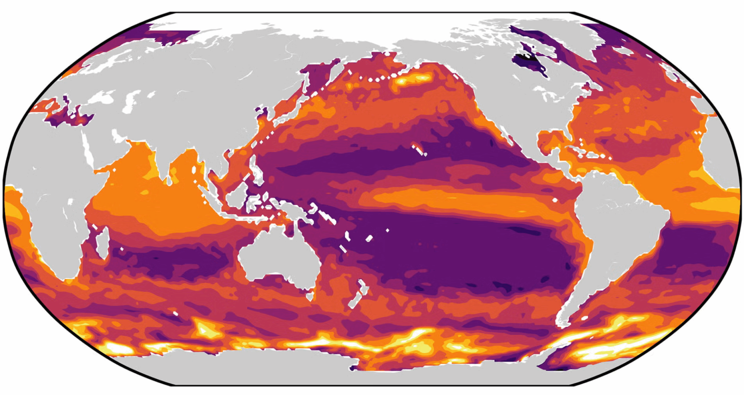 Computer model of the abundance of carbon-consuming microbes in Pacific Ocean surface waters, information that may help scientists better predict how the ocean stores and cycles carbon.