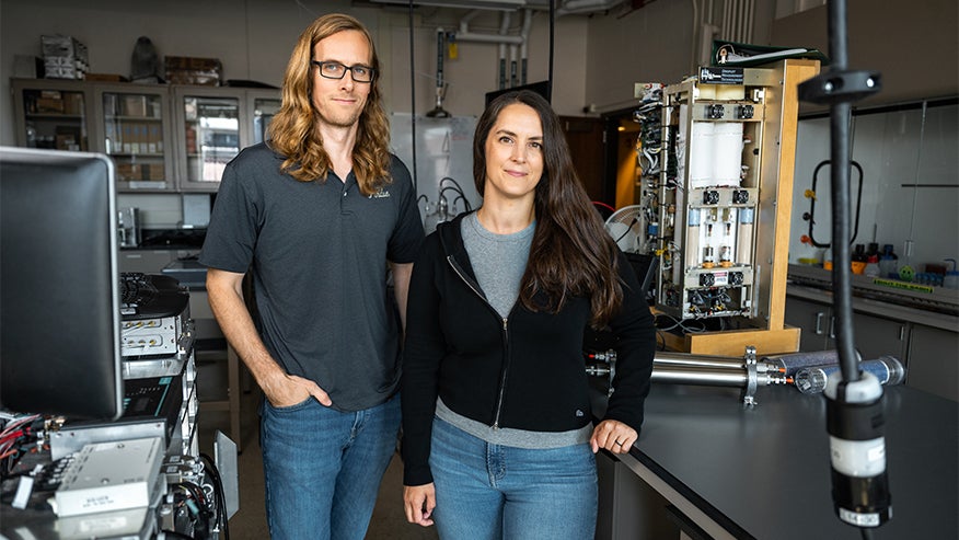 Planetary scientists Brandon Johnson and Alexandria Johnson, experts in craters and clouds respectively. 