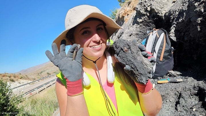 Noa Scholz-Murcia, first author of the article and a member of the Biodiversity Research Institute (IRBio) at the UB. 