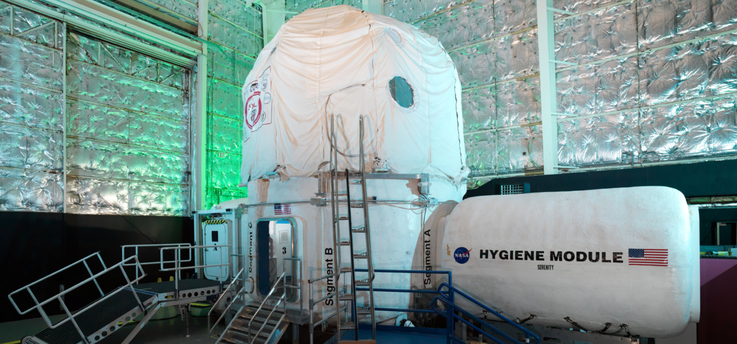 The first phase puts crew members inside a modified version of the HERA habitat, a two-story structure that NASA has used for years to study how small groups function in confined quarters.