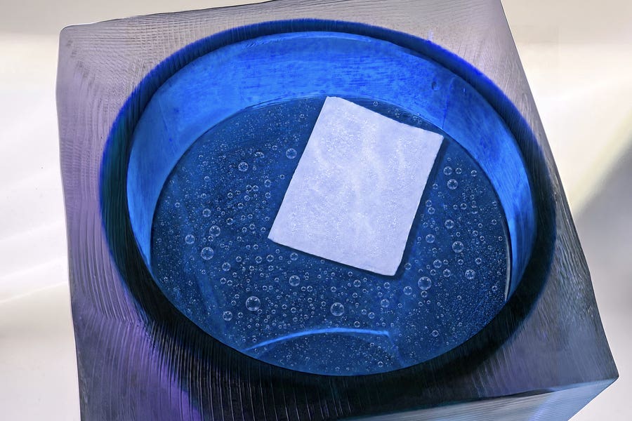Researchers at MIT created a new kind of hydrogel, a soft, water-rich material that behaves much like conventional hydrogels but also allows air to move through it.