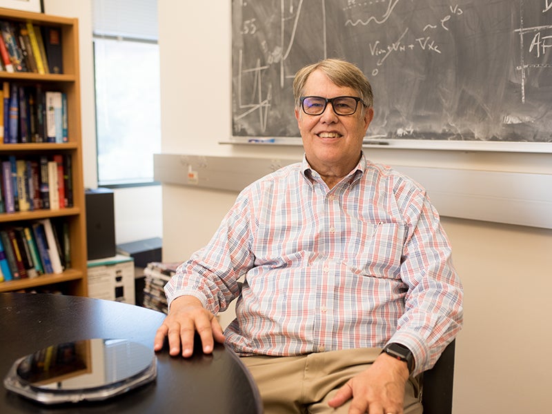 James Chelikowsky, a physics professor and director of the Center for Computational Materials at the University of Texas at Austin