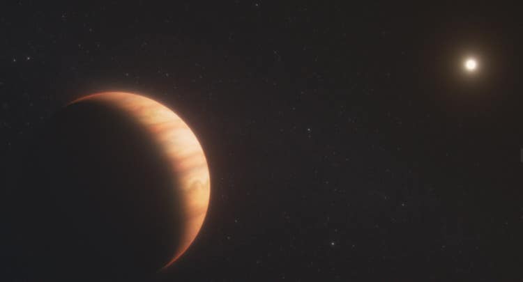 Webb reveals a warm giant planet orbiting a white dwarf, offering clues to how planets survive after their stars die.