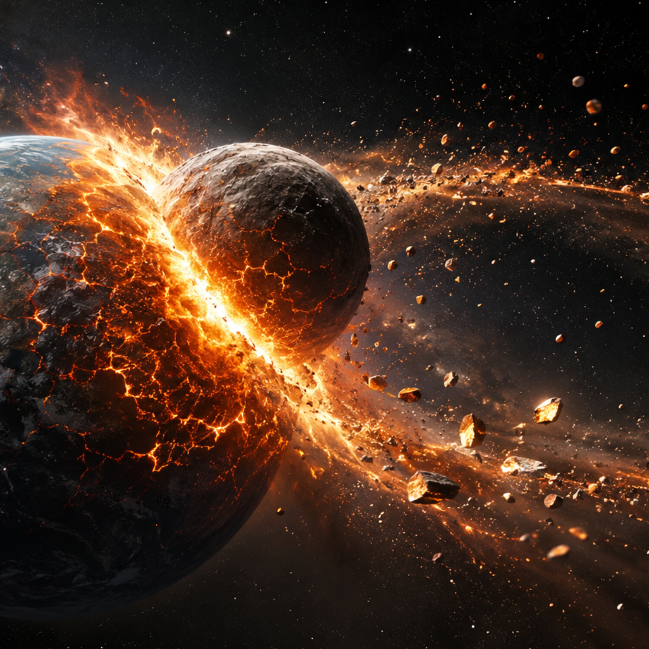 Scientists discover remnants of Theia, the planet that collided