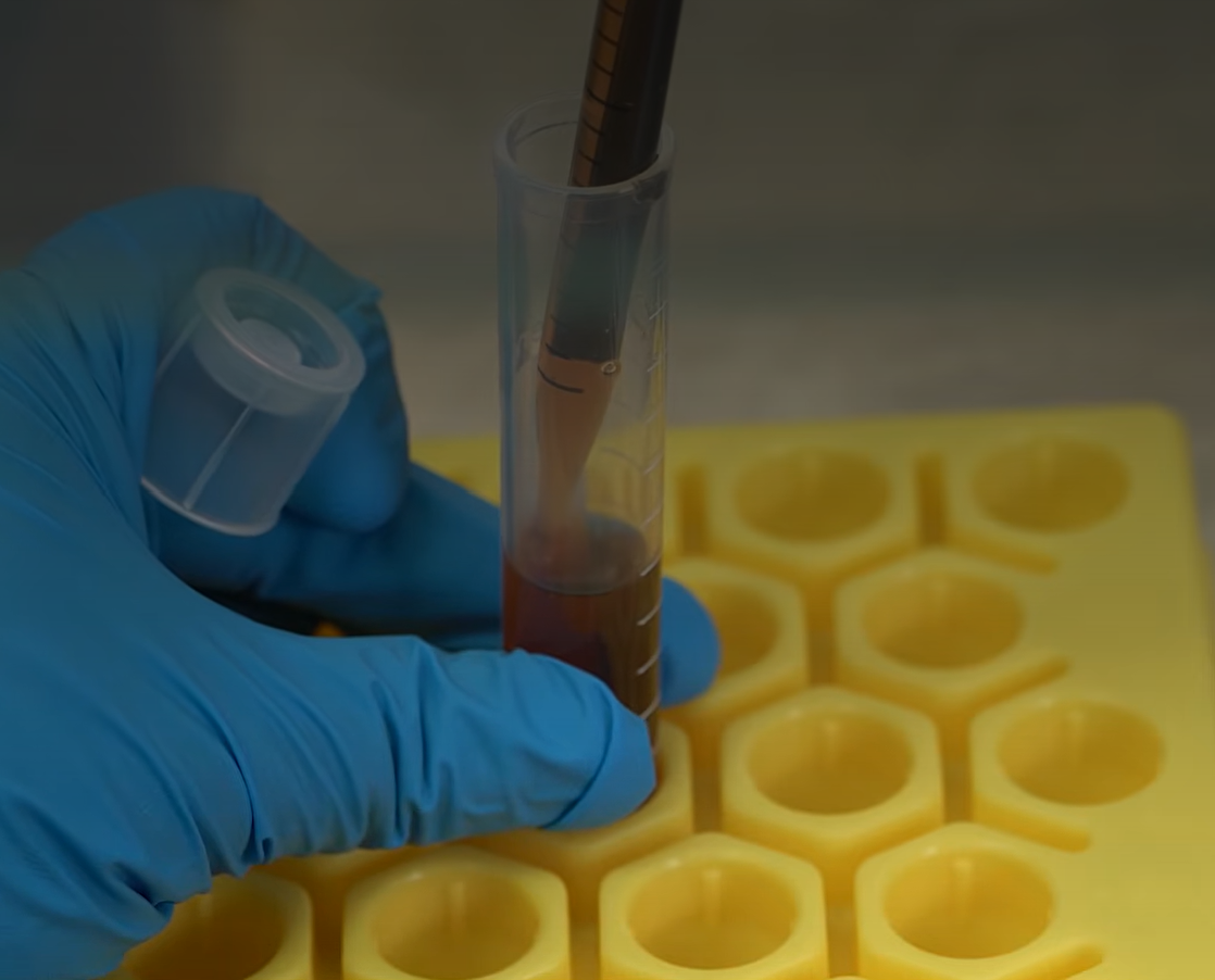 The researchers use a proprietary process called oxidative hydrothermal dissolution.