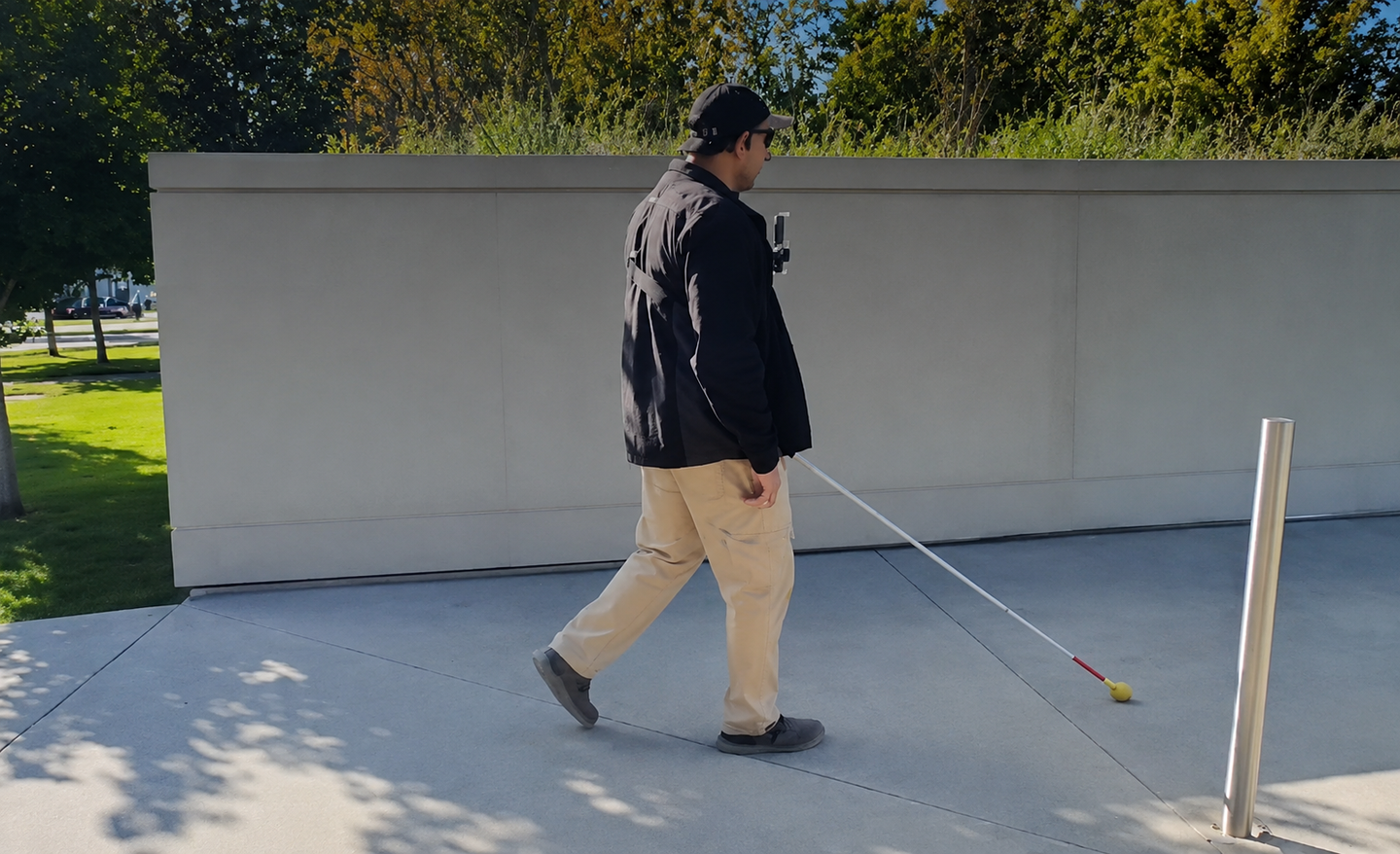 Smartphone navigation for blind people gets a boost from Mobilio, which combines sensors, AI and personalized audio guidance.