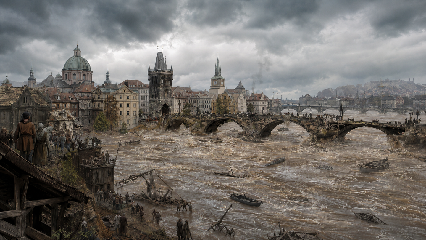 The St. Mary Magdalene Flood 1342 was part of 16 major European floods that struck within less than two years.