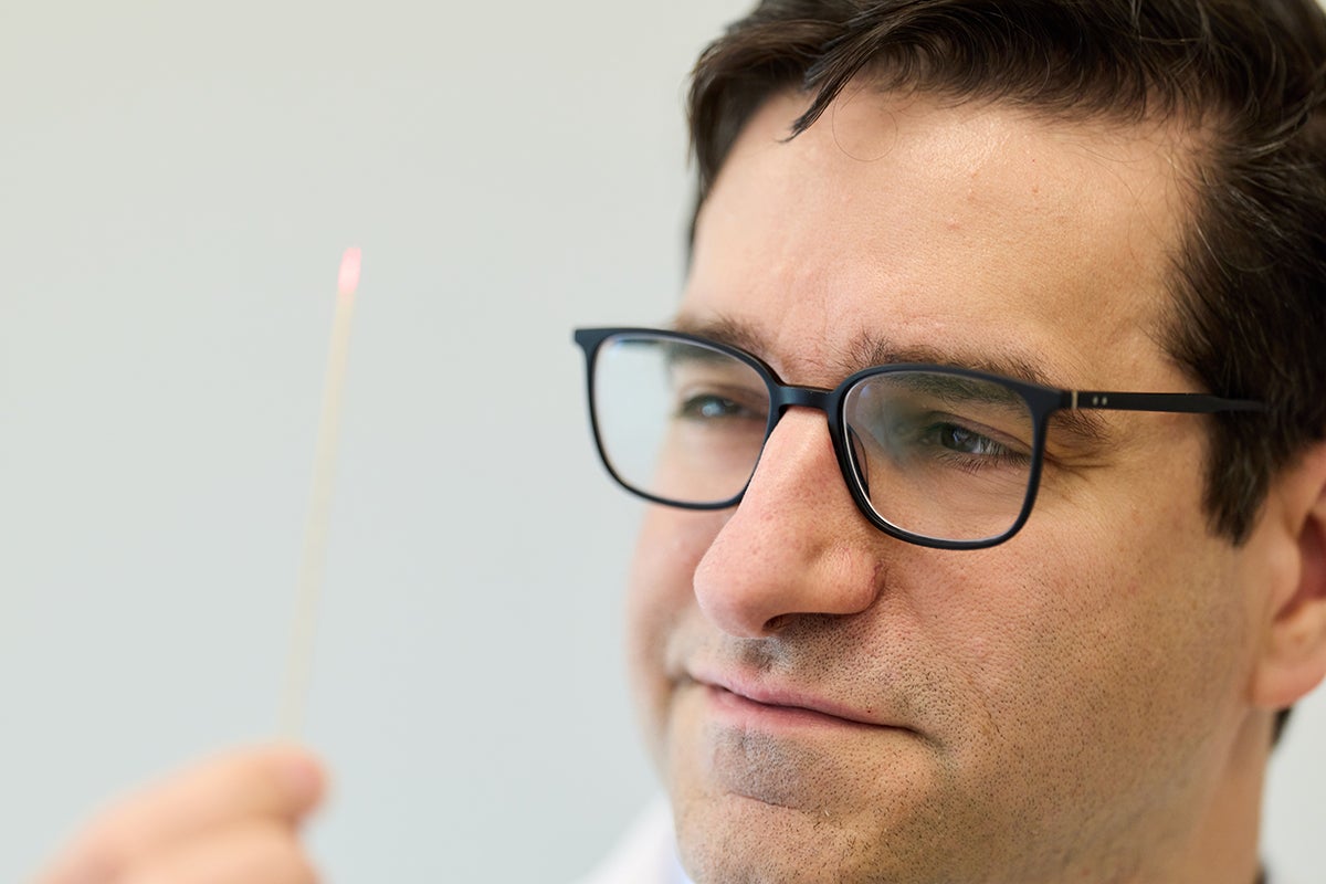 Timing and the extent of tumor removal are critical to improving survival for patients receiving laser interstitial thermal therapy (LITT) for hard-to-reach or inoperable recurrent brain tumors, according to a study led by WashU Medicine neurosurgeon Eric Leuthardt, MD (pictured).