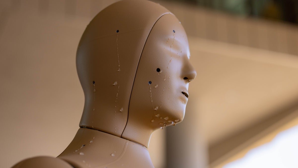 ANDI the sweating manikin helps ASU researchers discover the secrets of sweating.