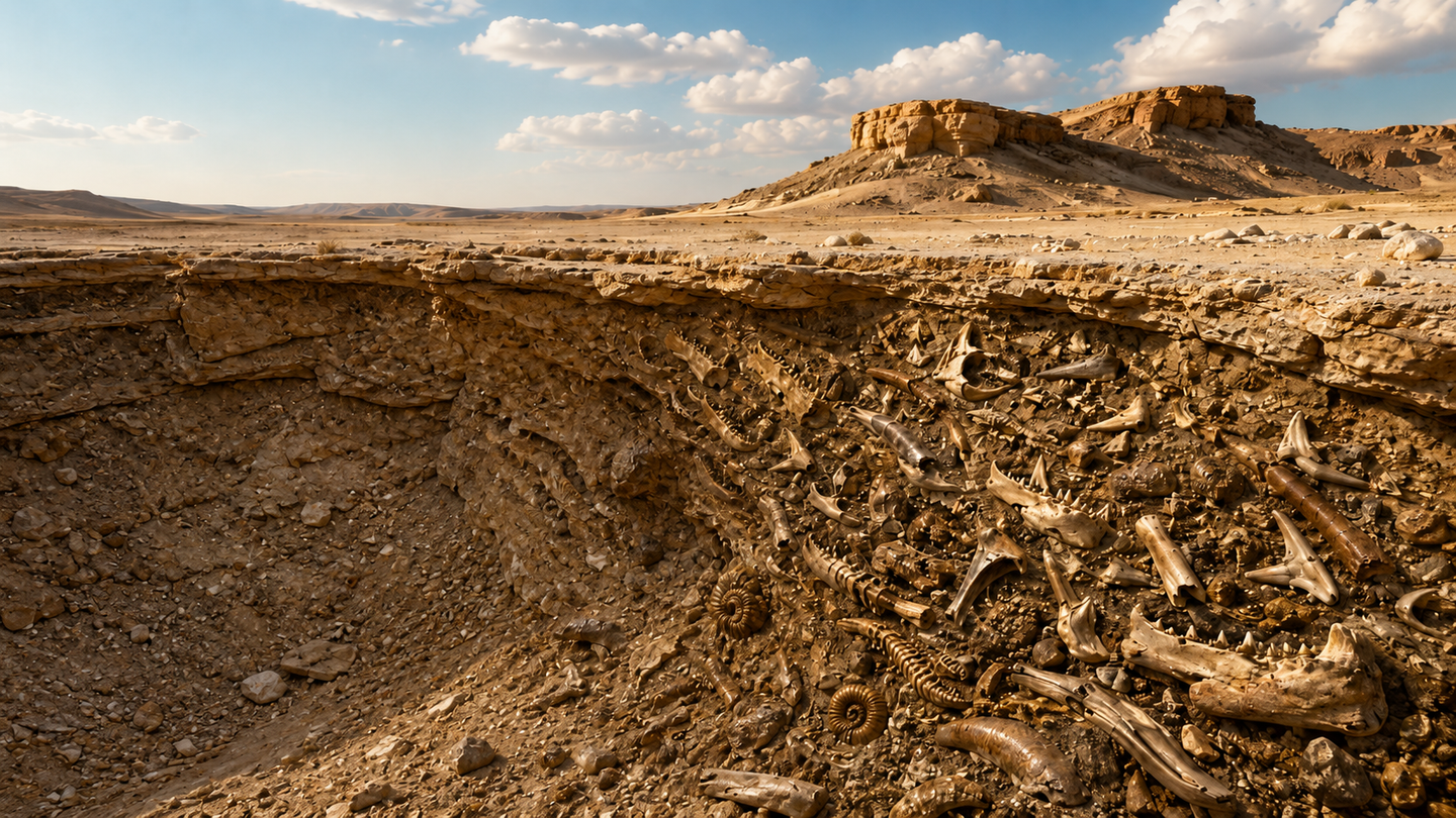 Fossil teeth from Egypt reveal seven shark species that hunted in a nutrient-rich tropical sea during the Late Cretaceous.