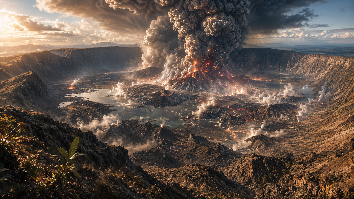 The Toba supervolcano remained active for thousands of years after its giant eruption, challenging how volcanic hazards are assessed.