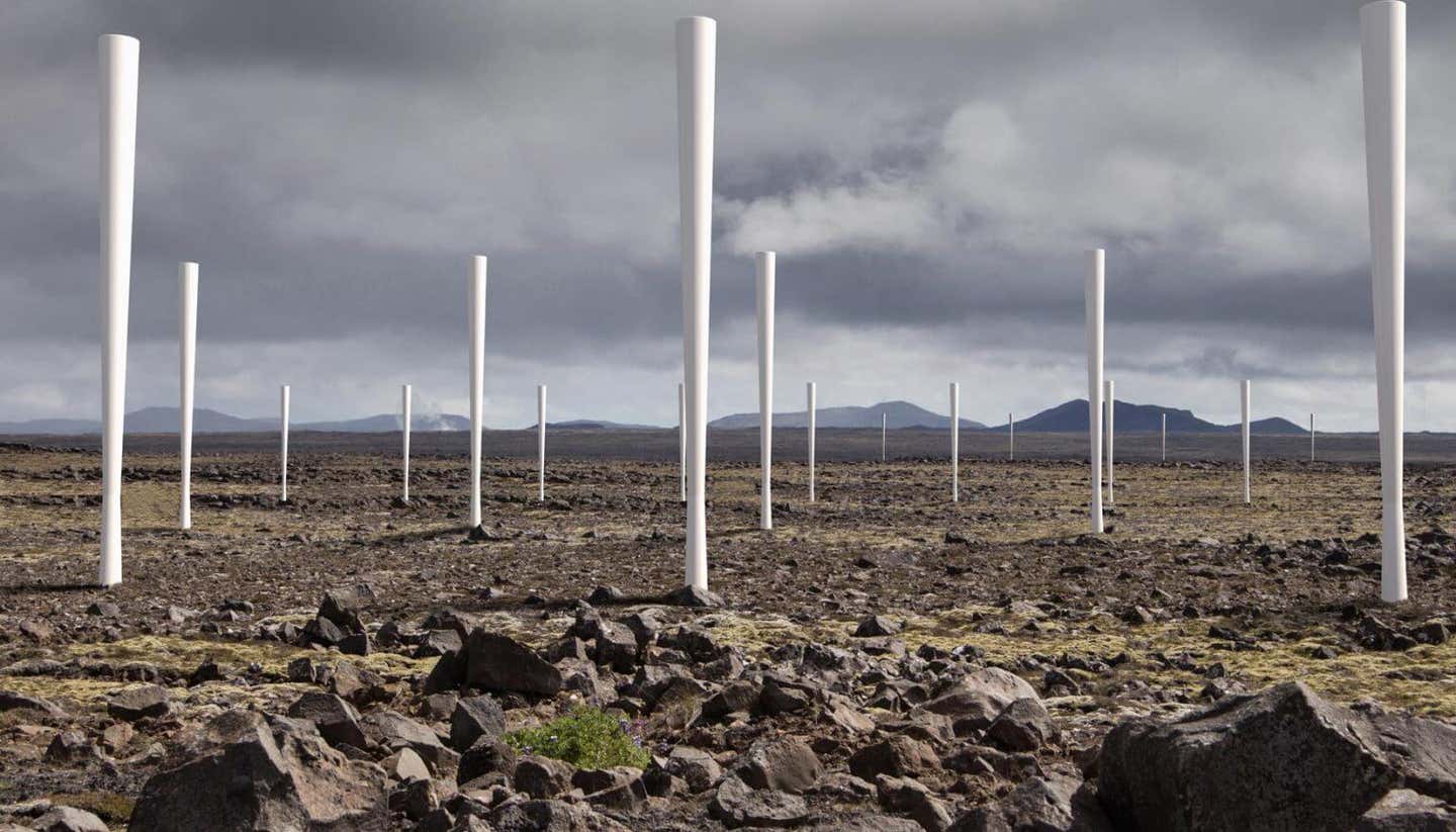 A bladeless wind turbine design produced 460 modeled watts while balancing power, efficiency and structural safety.