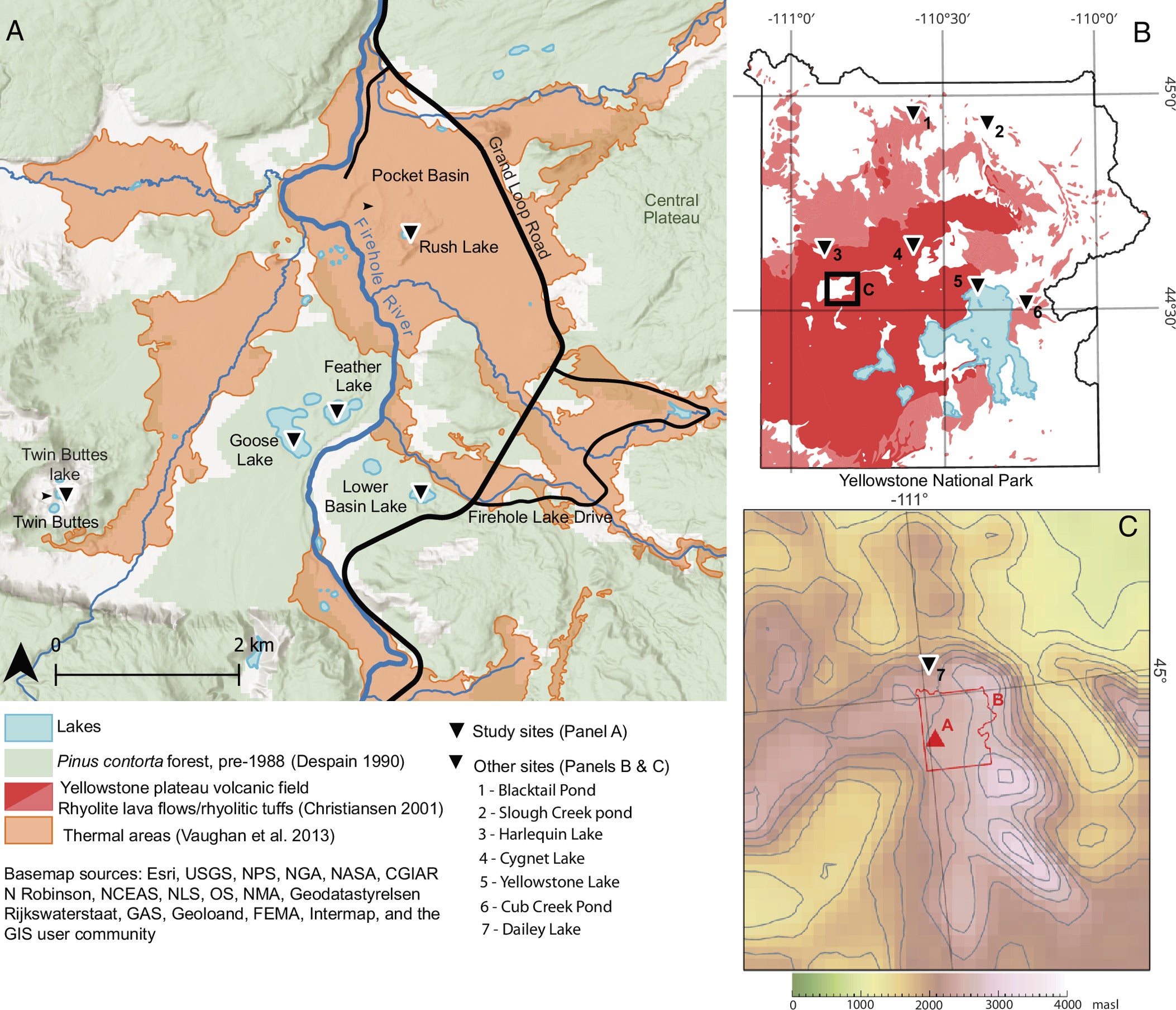 Maps showing locations discussed in text.