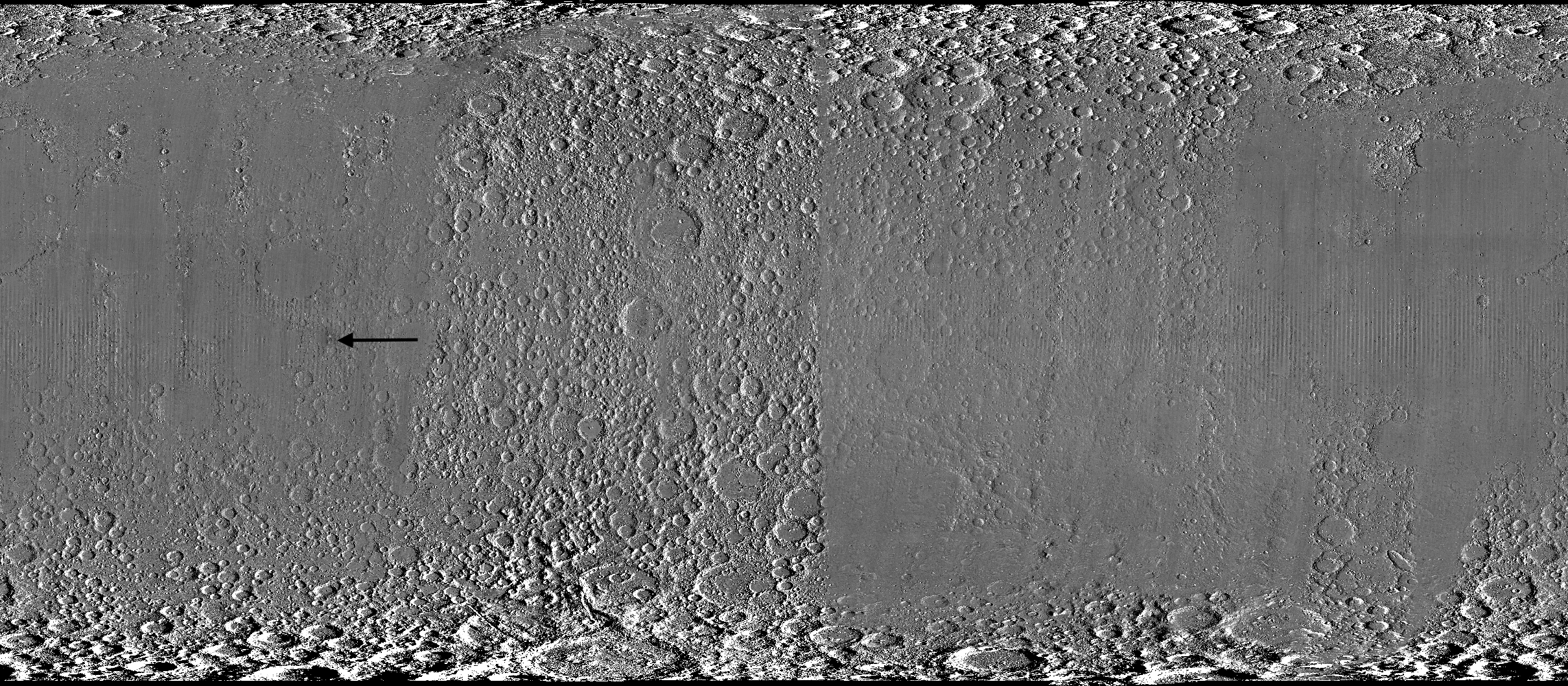 A global view of the Moon made by stitching together hundreds of images from the Wide-Angle Camera aboard NASA’s Lunar Reconnaissance Orbiter (LRO). 