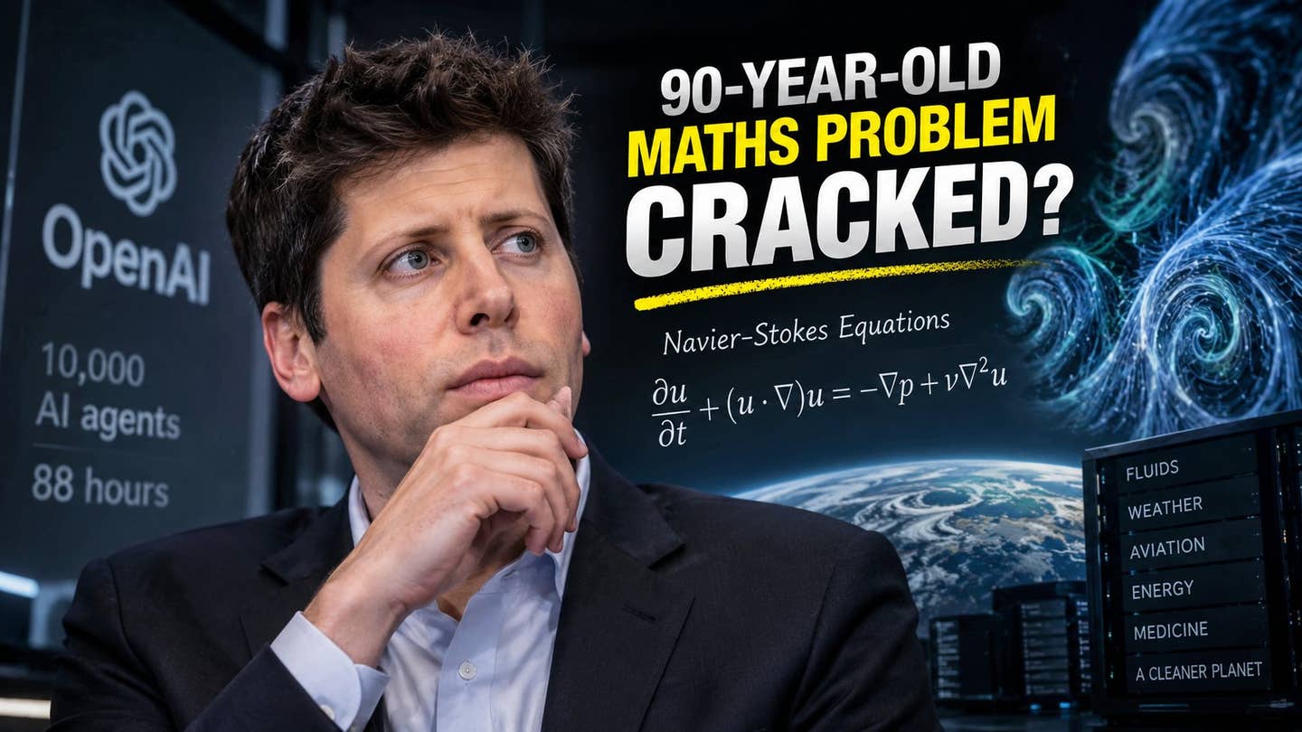 OpenAI says AI produced a Navier-Stokes proof, raising questions about verification, priority, and the future of mathematics.