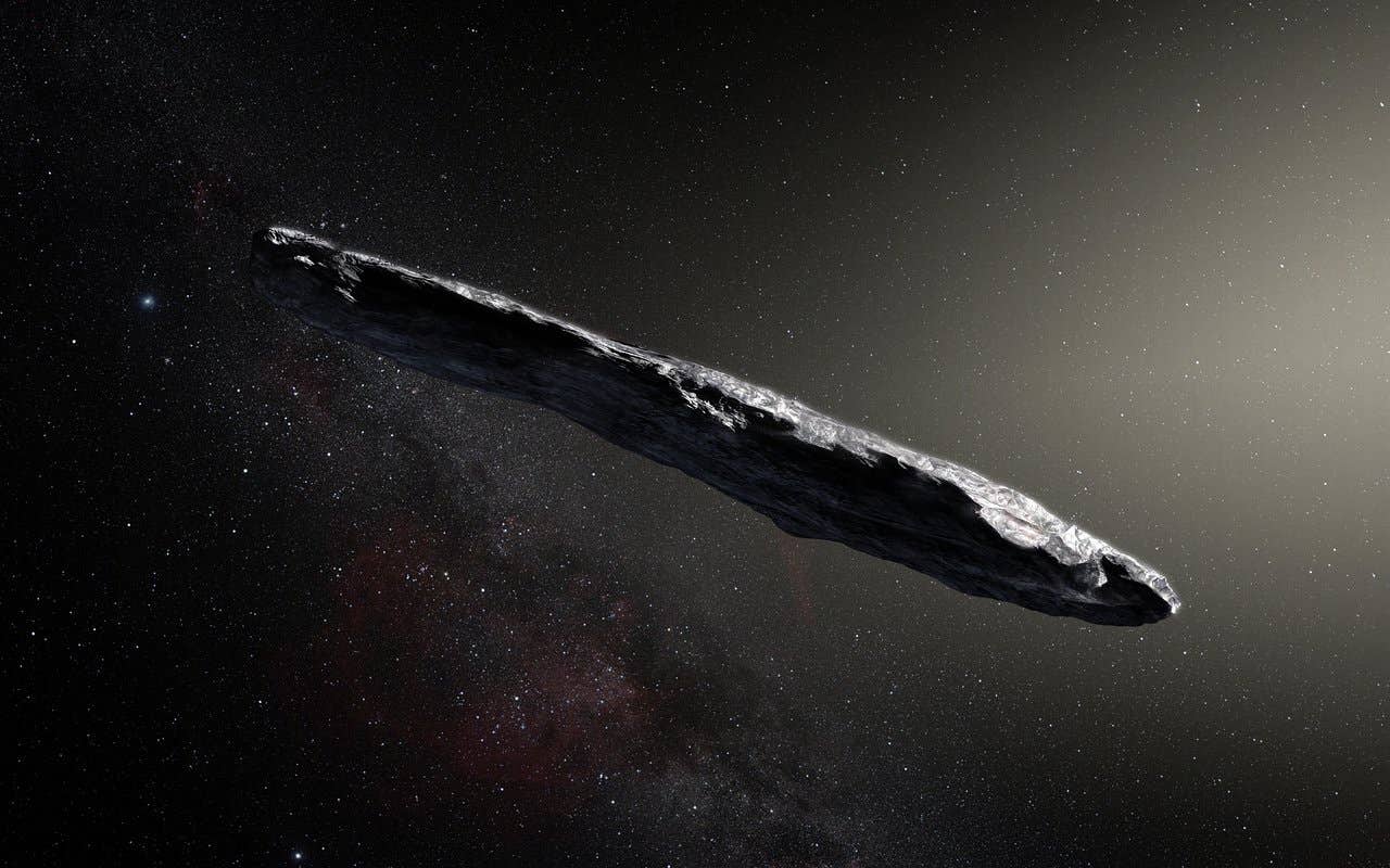 Cosmic rays may erode icy interstellar objects far faster than expected, suggesting ‘Oumuamua could once have been much larger.