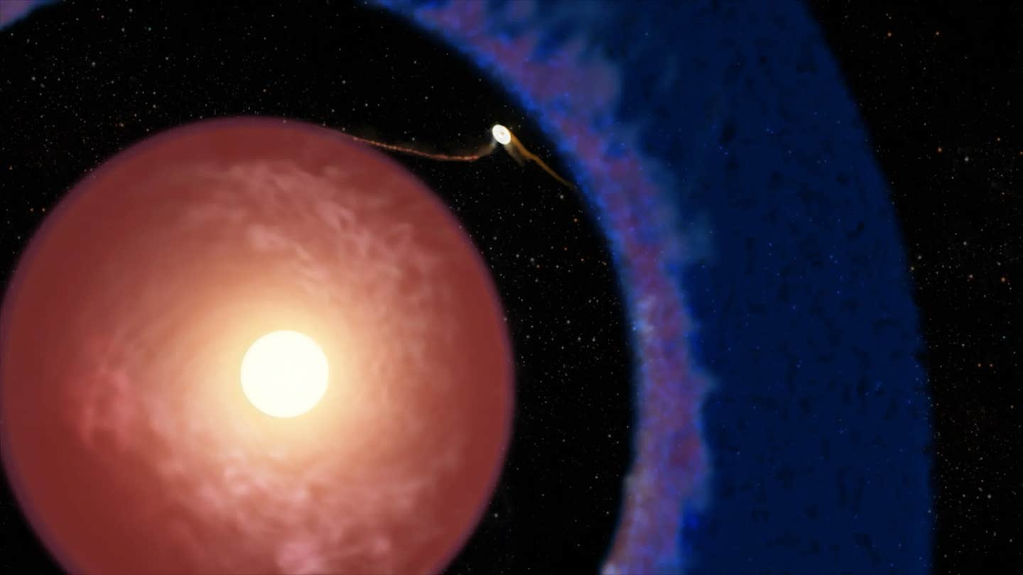 Elias 2-24 b is less than 1 million years old, challenging models of how quickly giant planets can form far from their stars.