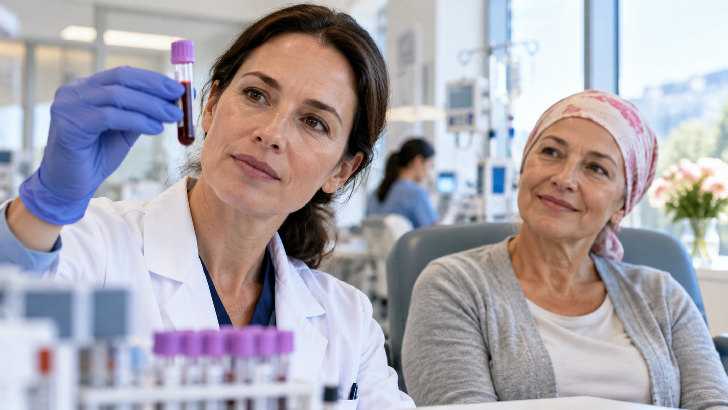 Researchers at Lund University developed a blood test that detects tiny traces of tumor DNA long before breast cancer recurrence becomes visible.