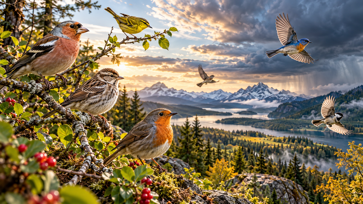 AI analysis of 2,057 bird species links rare bursts of body-shape evolution with periods of major climate instability.