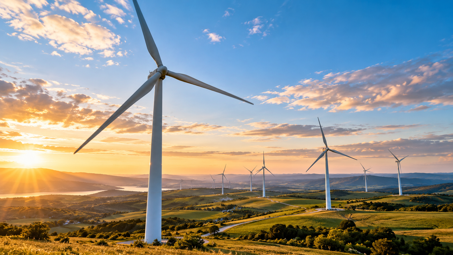 A pressurized wind tunnel shows turbines can recover power by changing blade tip speed when they are misaligned with the wind.