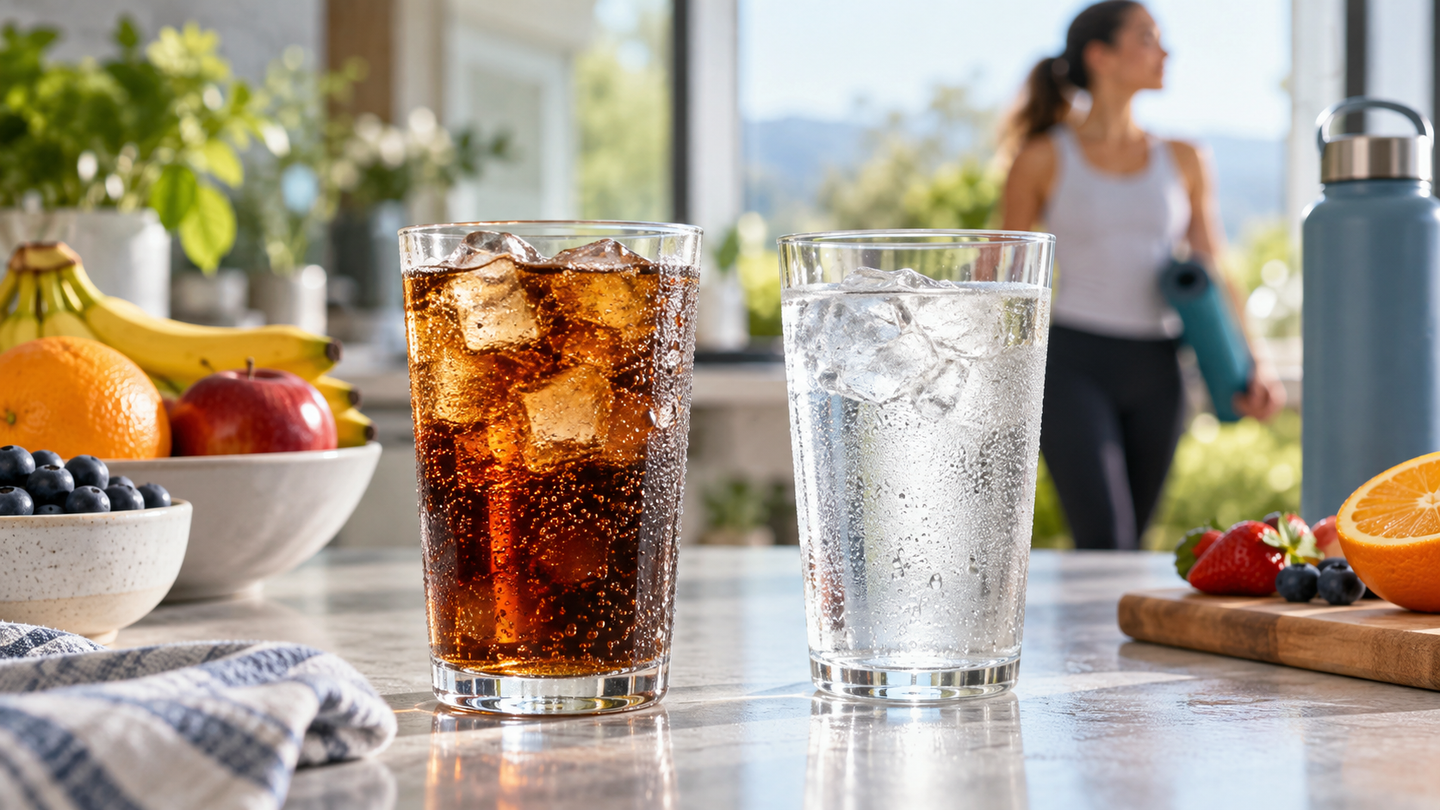 A two-year trial found diet drinks and water supported similar weight loss, with no meaningful difference in most metabolic markers.
