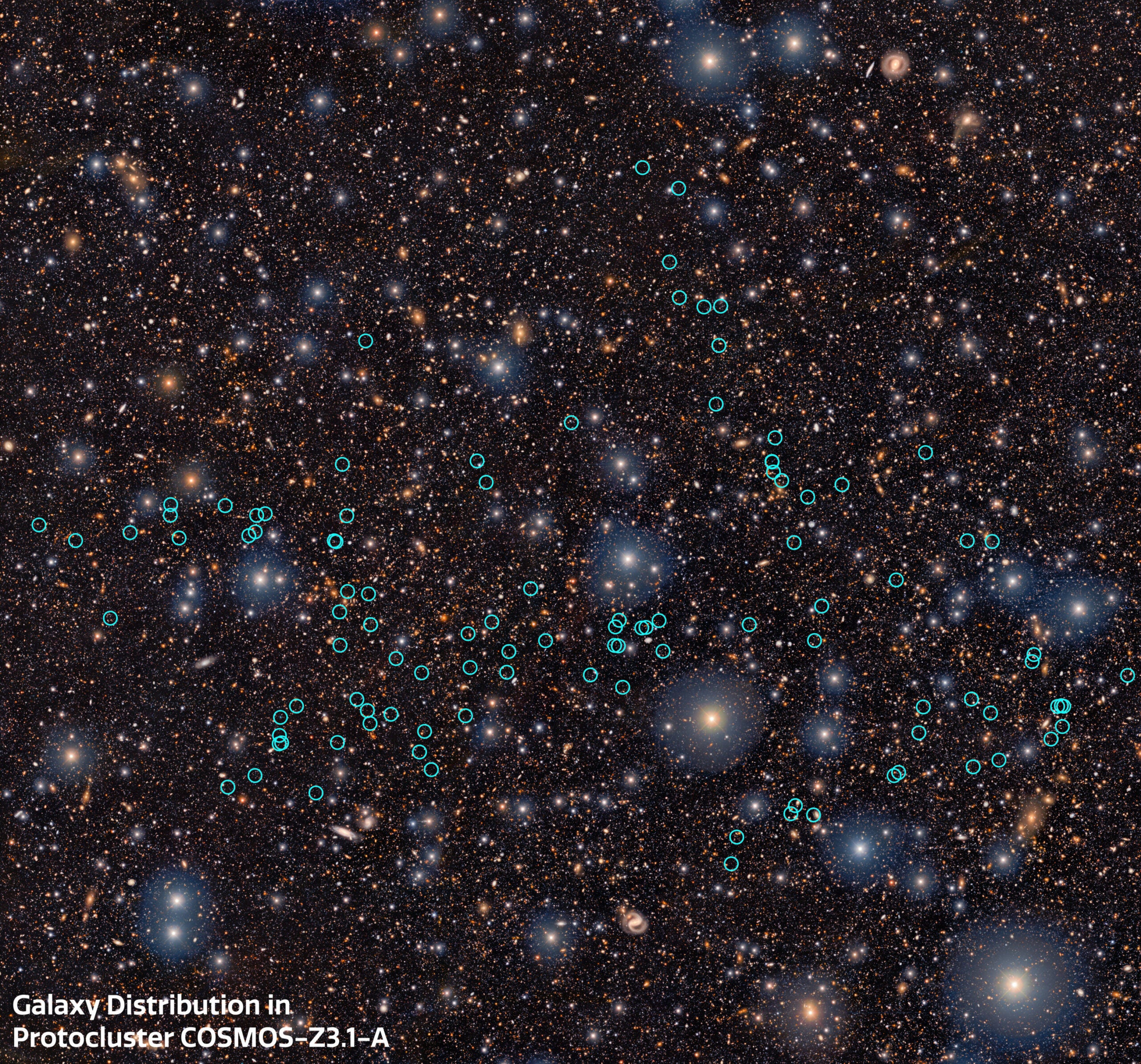 A cosmic giant 5,000 times the Milky Way's mass emerges from the